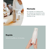 Babymoov Chauffe-Biberon Nomade Rechargeable Moov & Feed - Sand