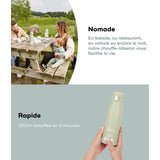 Babymoov Chauffe-Biberon Nomade Rechargeable Moov & Feed - Sage Green