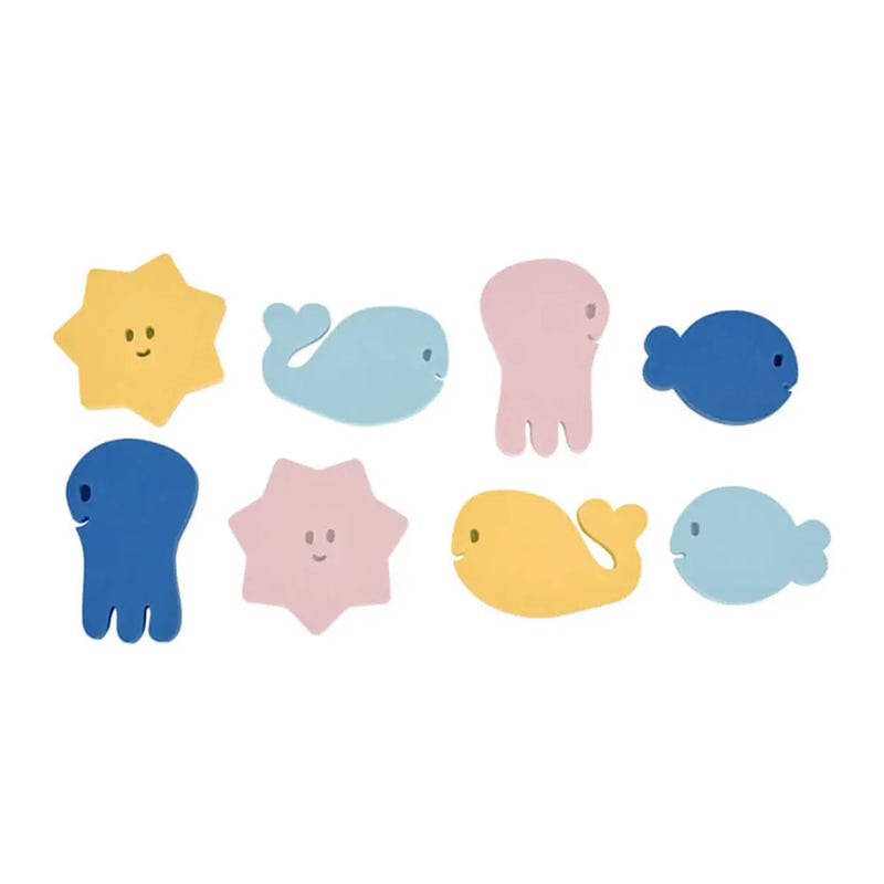 Pegatinas Juguetes de Baño Badabulle (x8) - 18M+