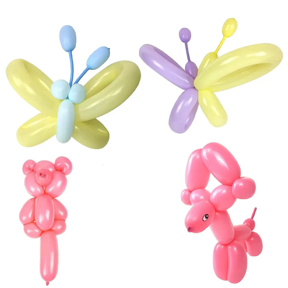 100-Pack Party Balloons - Pastel Colors