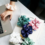 Bambidou Chouchou en Soie - Rose