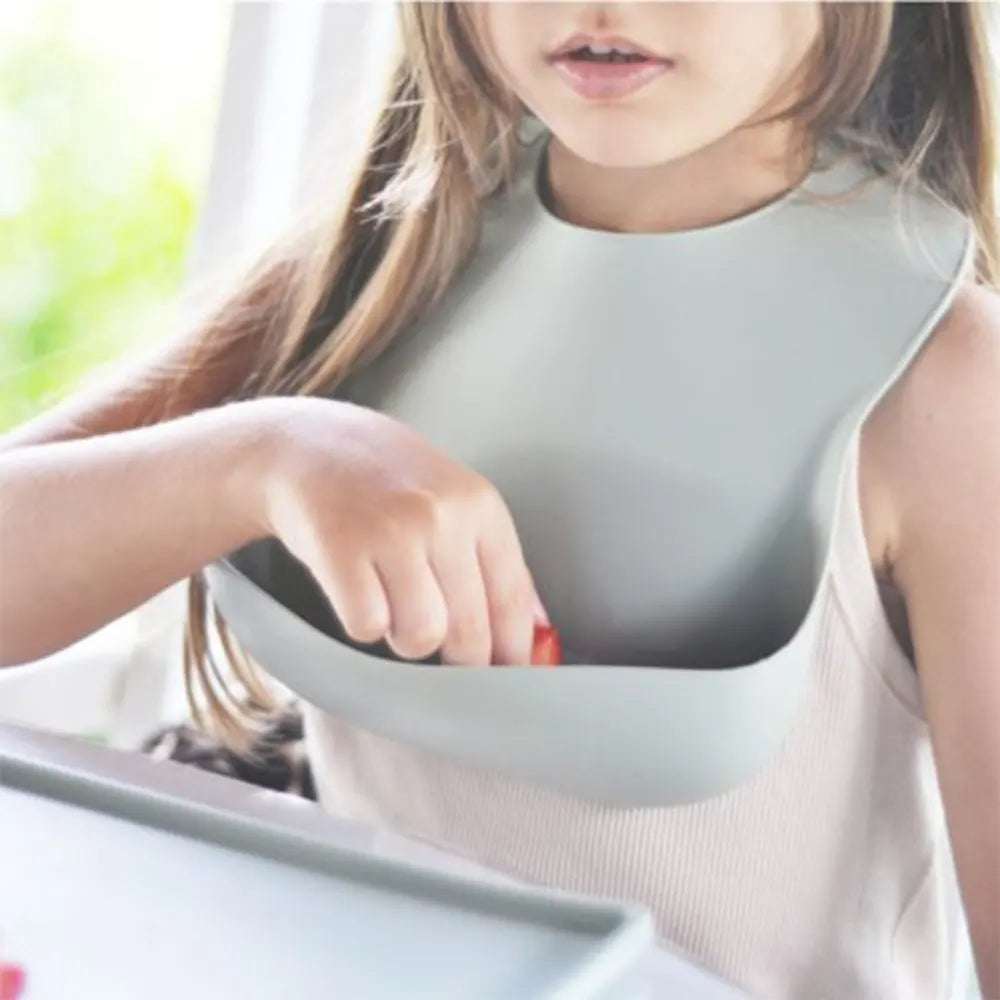 Minikoioi Bavoirs Silicone - Gris