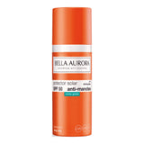 Bella Aurora Gel Crème Solaire Anti-Taches SPF 50 Peaux Mixtes à Grasses 50 ml, flacon