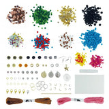 Buki Kit de joyería bohemia creativa 8A+