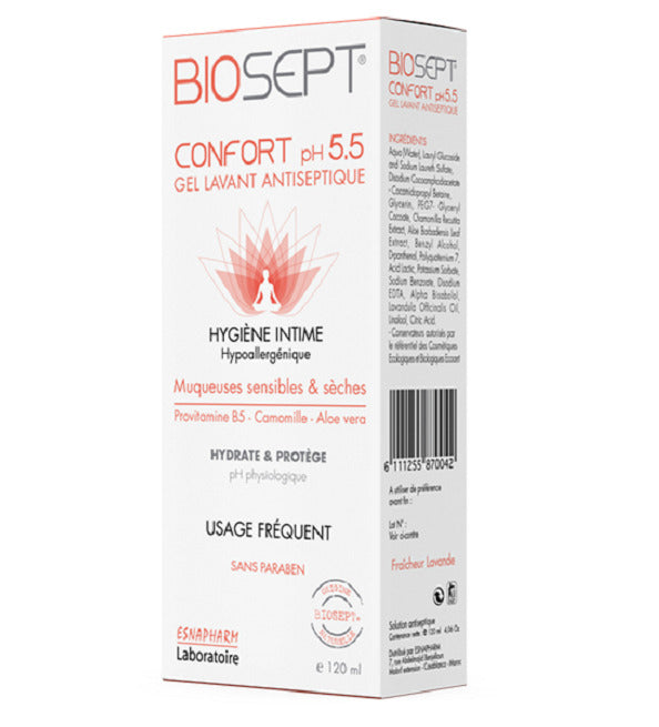 Biosept 5.5 Tratamiento Gel Limpiador 120Ml