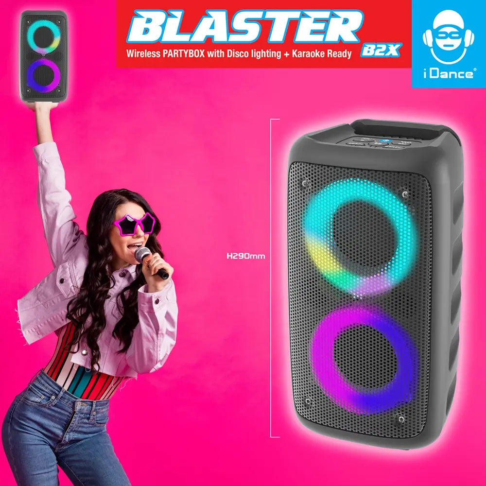 iDance Enceinte Bluetooth Blaster B2X