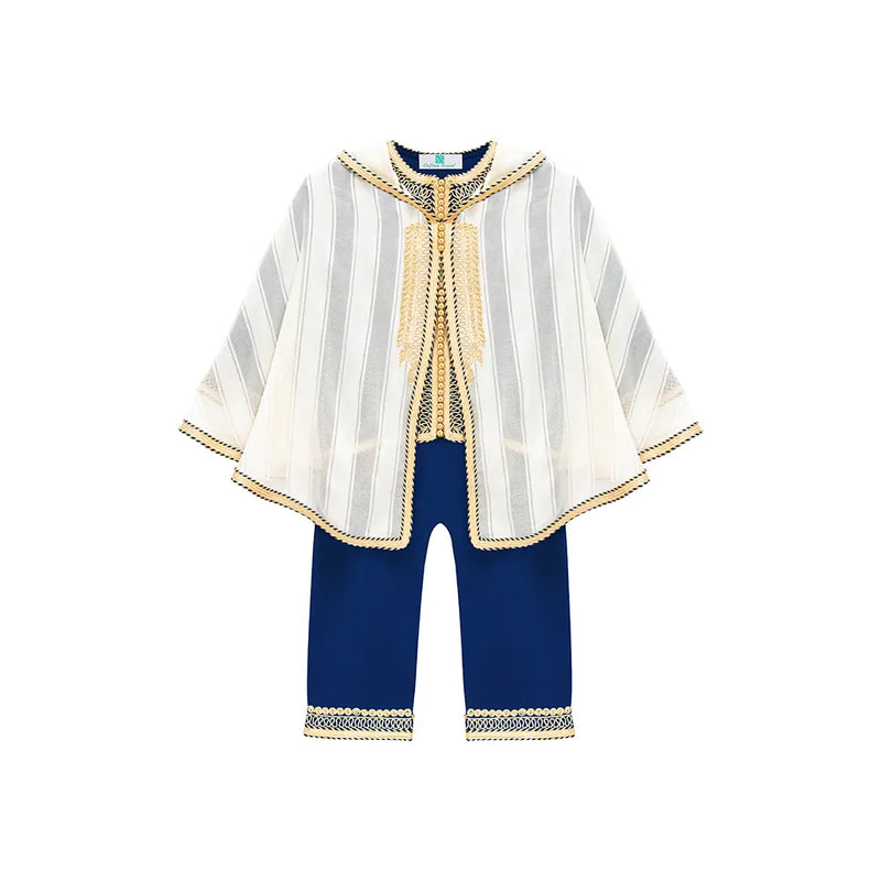 Jabador with Selham for Boy - Navy Blue