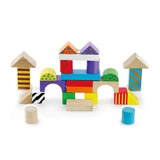 Viga Toys Blocs de Construction 50 Pièces - 2A+