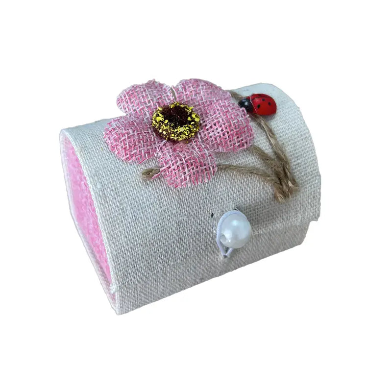 Paquete de 12 cajas de dulces Ladybug - Rosa