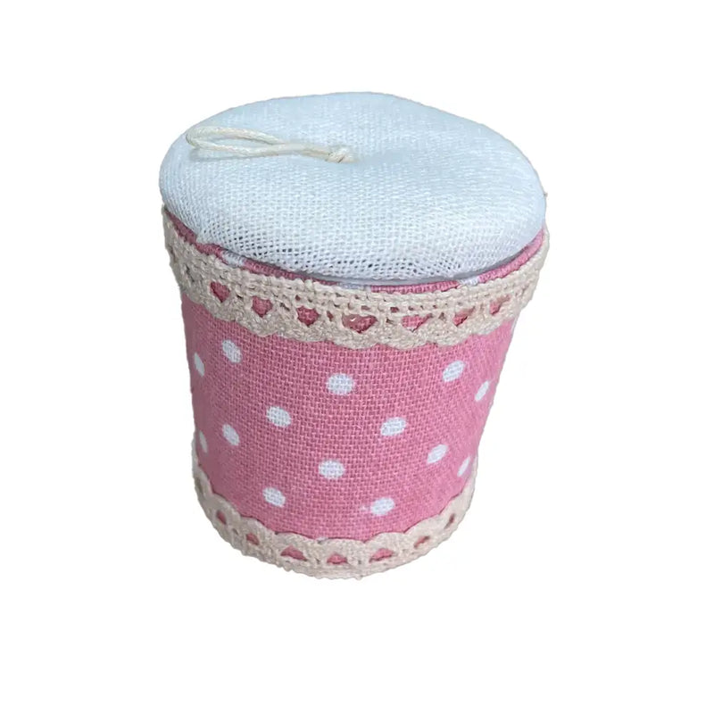 Paquete de 12 cajas de dulces de lunares - Rosa