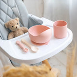 YUMMY Coffret Repas Silicone 4M+ - Blush