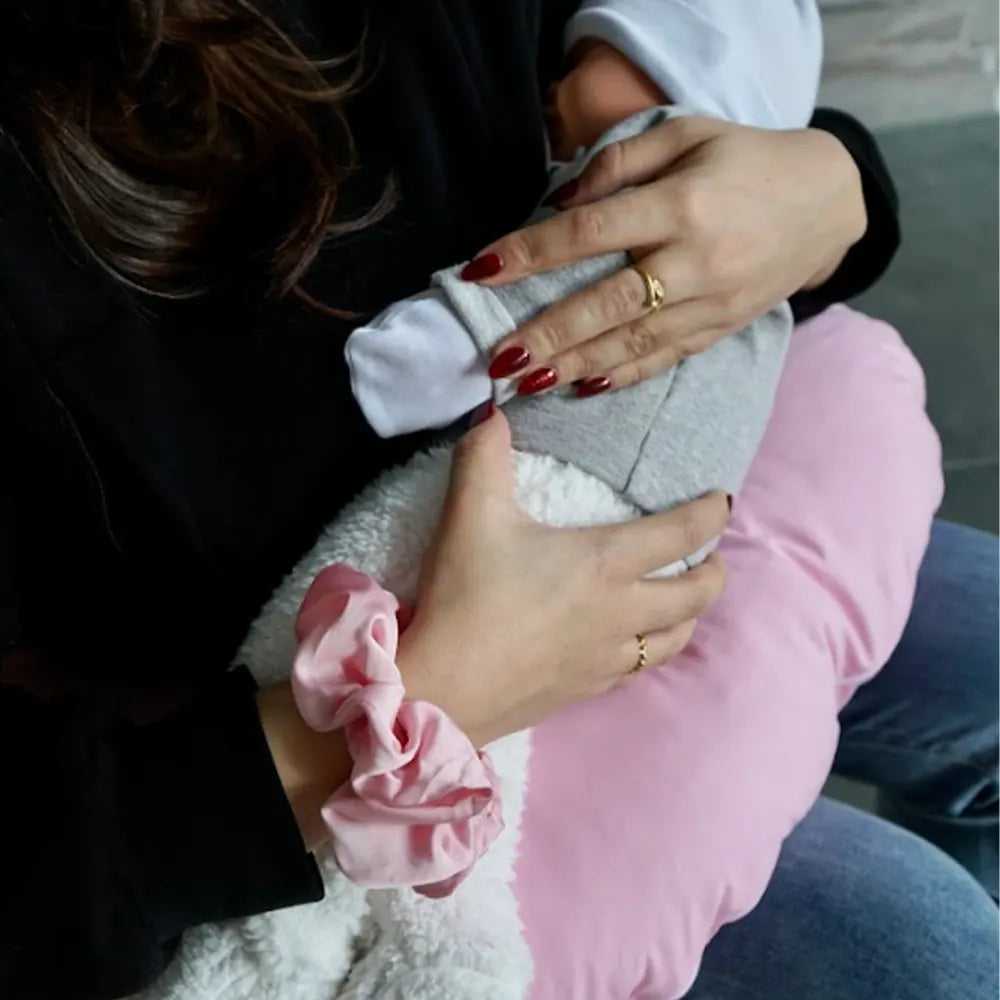 Bambidou Chouchou en Soie - Rose