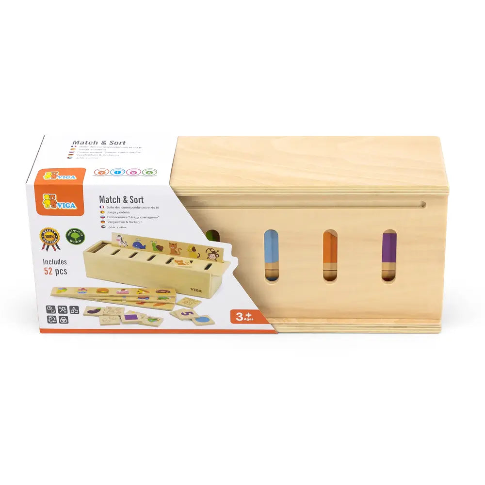 Viga Toys Associer & Trier 18M+