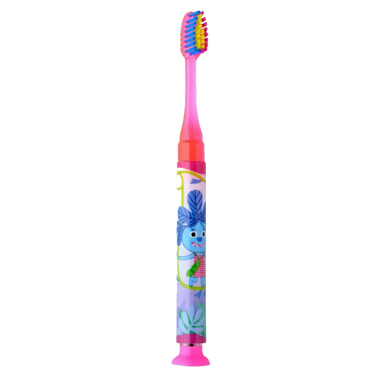 Cepillo de dientes G.U.M Timer Light - Rosa - 6A+