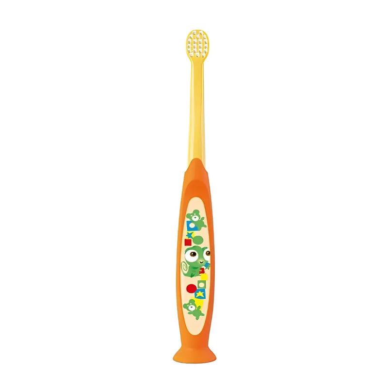 Elgydium Cepillo de Dientes Suave 0-2 años - Amarillo y Naranja