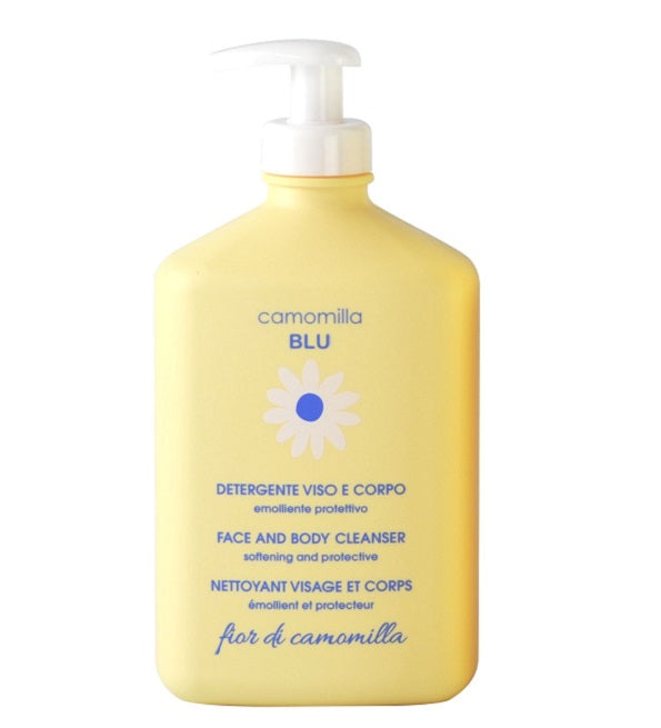 Camomilla Blu – Limpiador Rostro y Cuerpo con Flor de Manzanilla – 500ml