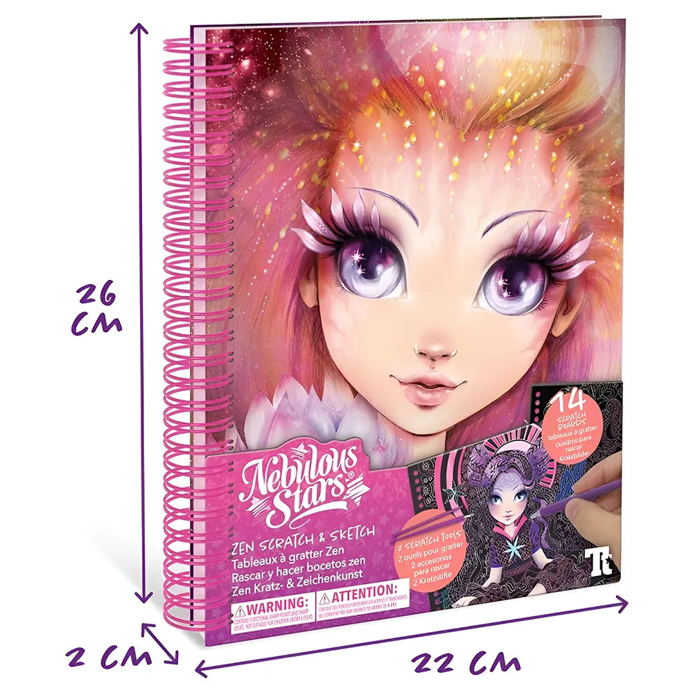 Eurekakids Carnet Créatif - Tableau à Gratter
