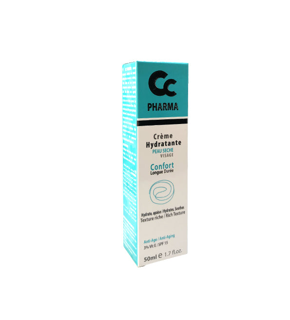CC Pharma Crème Hydratante Visage 50 ml – emballage
