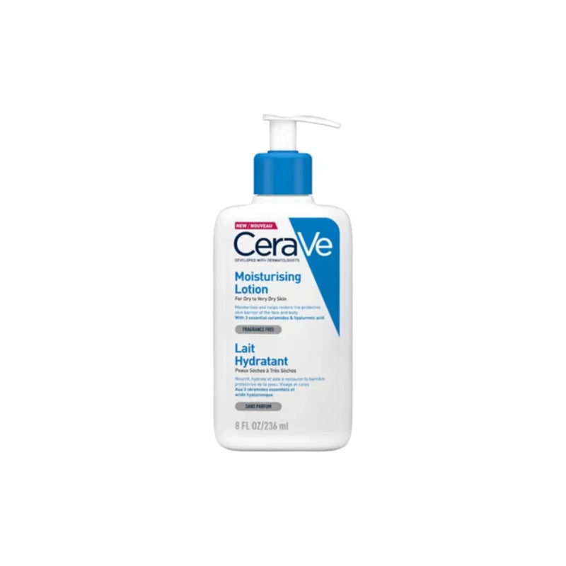 CeraVe Lait Hydratant Léger Peau Sèche à Très Sèche – 236 ml