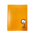 Atika Stitched Notebook Small Format 96 Pages Seyès 90g - Orange