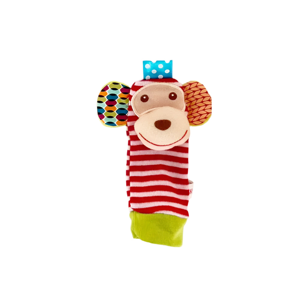 Calcetines y sonajeros de muñeca para bebé – 0M+