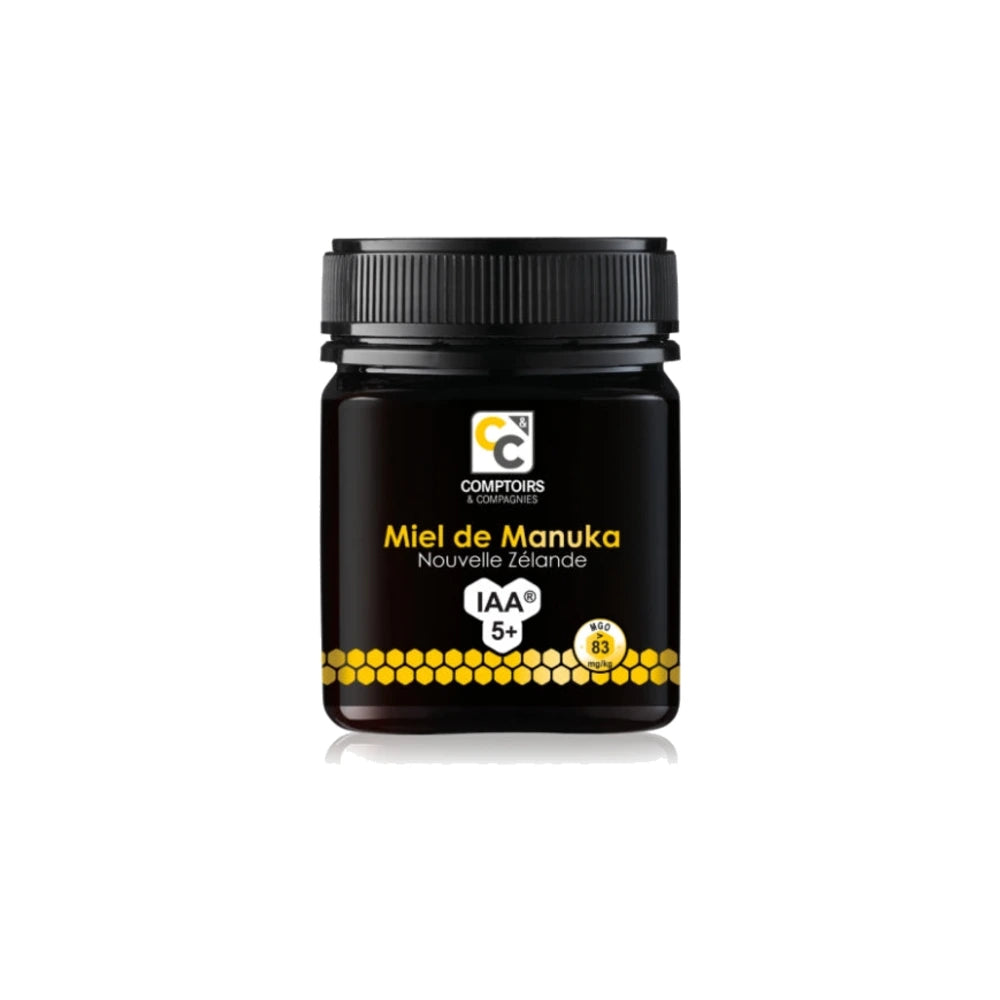 Comptoirs et Compagnies Miel de Manuka IAA 5+ MGO 83 – 250 g