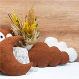 Bambidou Coussin Lune Sherpa - Ivoire