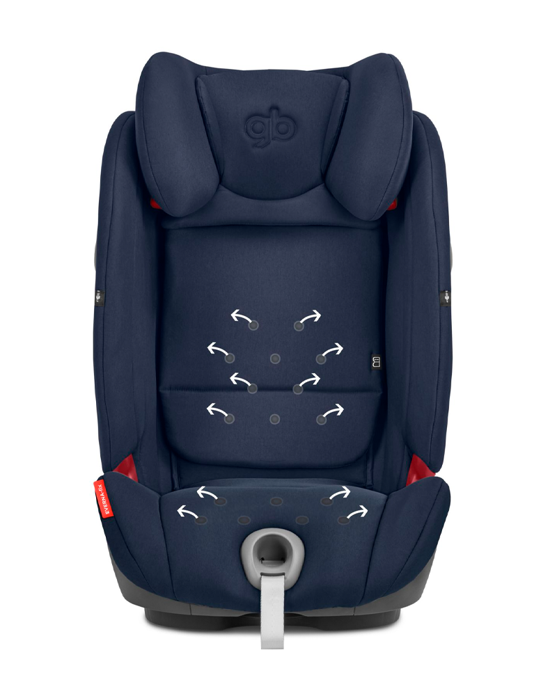 Silla de coche CYBEX Everna-Fix - Gris Londres