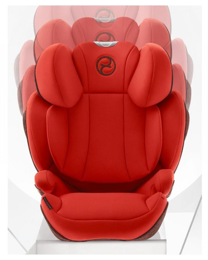 CYBEX Solution Z-Fix Autumn Gold - Red