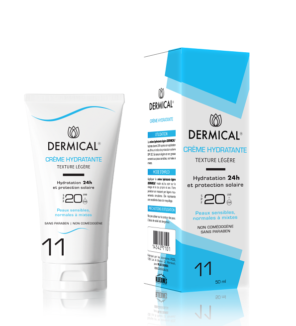 Dermical crème hydratante SPF20 50 ml – emballage