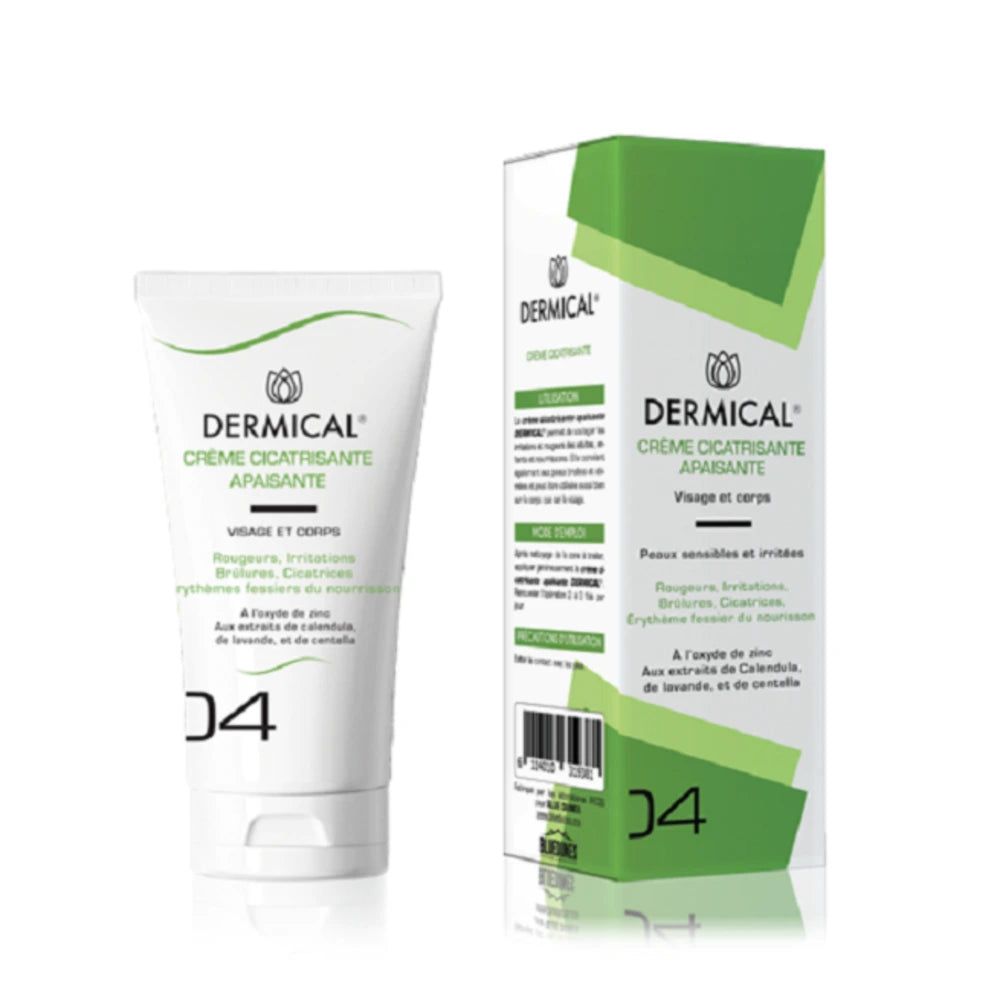 Dermical crème cicatrisante apaisante 50 ml – tube