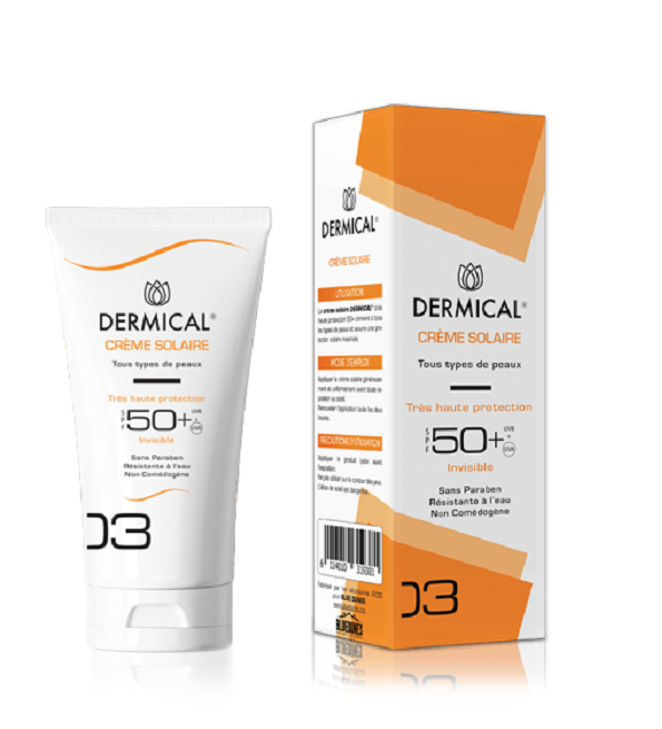 Crème solaire Dermical très haute protection SPF50+