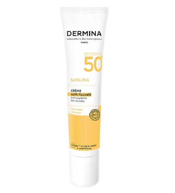 Dermina crème anti-taches SPF50+ 40 ml – tube