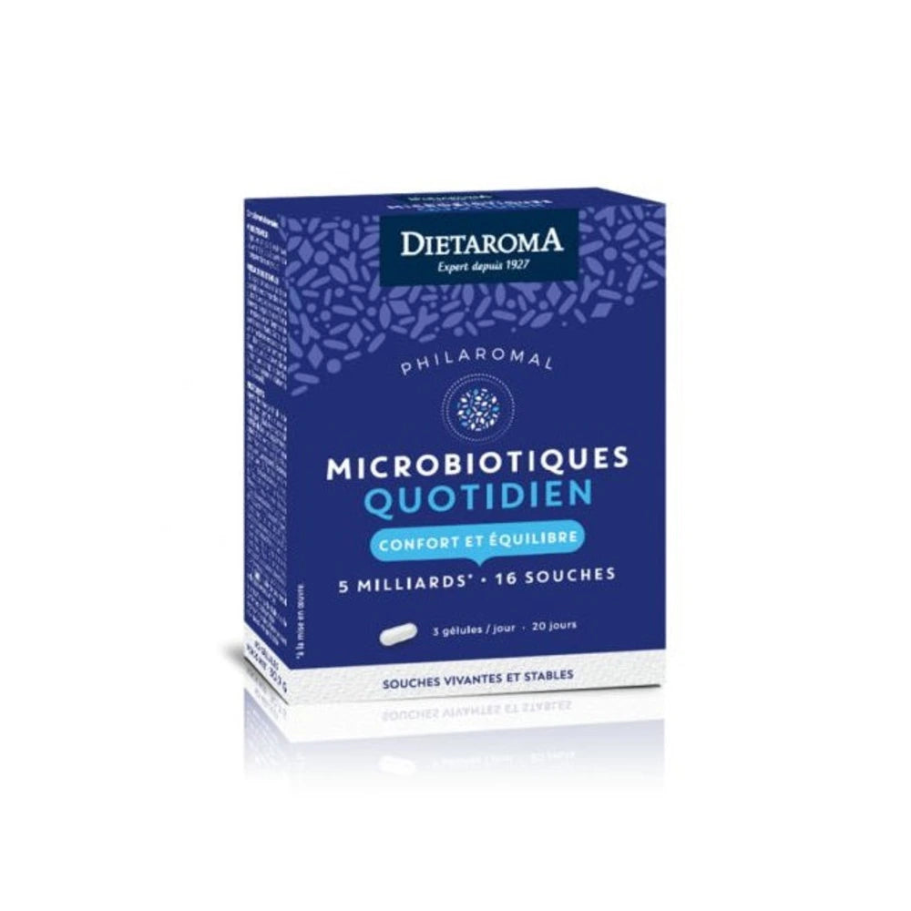 Dietaroma Philaromal Probiotiques Quotidien – boîte de 60 gélules