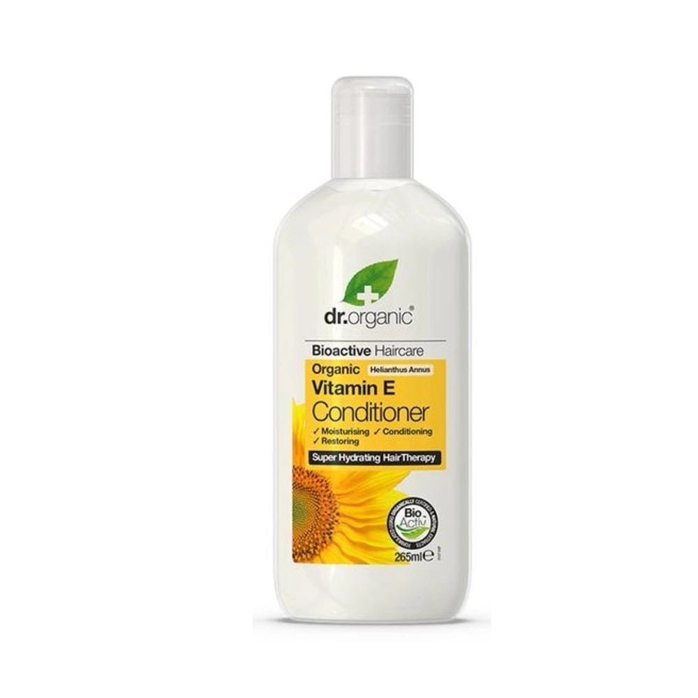 Dr Organic Après-Shampoing à la Vitamine E 265 ml – flacon