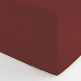 Bambidou Parure Drap Lit Montessori 120x200 cm & 2 Taies d'Oreiller - Terracotta