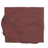 Bambidou Parure Drap Lit Montessori 120x200 cm & 2 Taies d'Oreiller - Terracotta