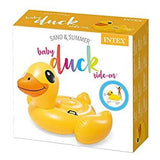 Intex Gonflable à Chevaucher Canard -147x147x81cm