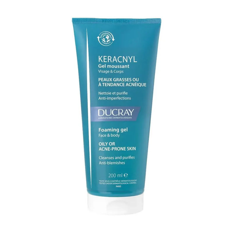 Ducray Keracnyl Foaming Gel - 200 ml