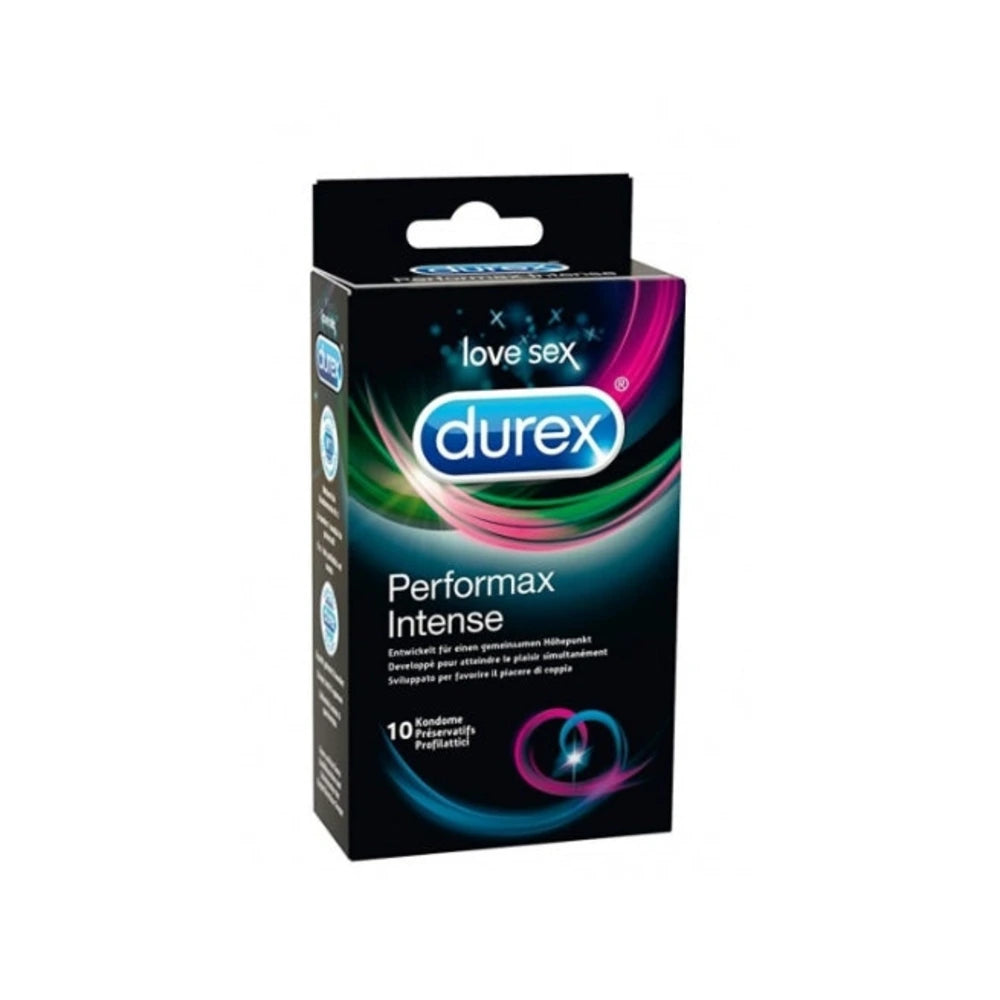 Boîte de 10 préservatifs Durex Performax Intense