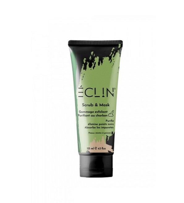 ECLIN SCRUB AND MASK ACTIVATED CHARCOAL SCRUB