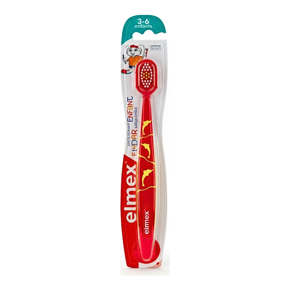 Brosse à dents Elmex Enfants 3-6 ans souple
