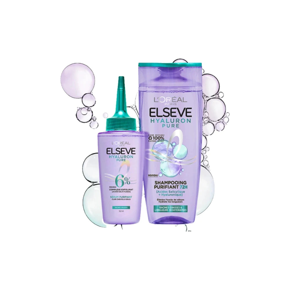 L'Oréal Paris Elseve Hyaluron Pure Pack Sérum 100 ml + Shampooing 200 ml