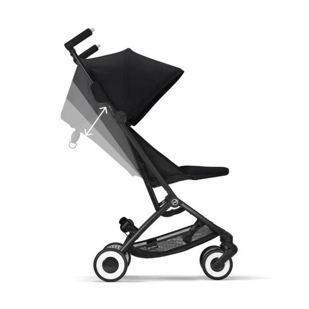 Cochecito ultracompacto CYBEX Libelle - Moon Black