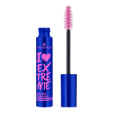 Essence I Love Extreme Volume mascara waterproof – mascara ouvert avec brosse
