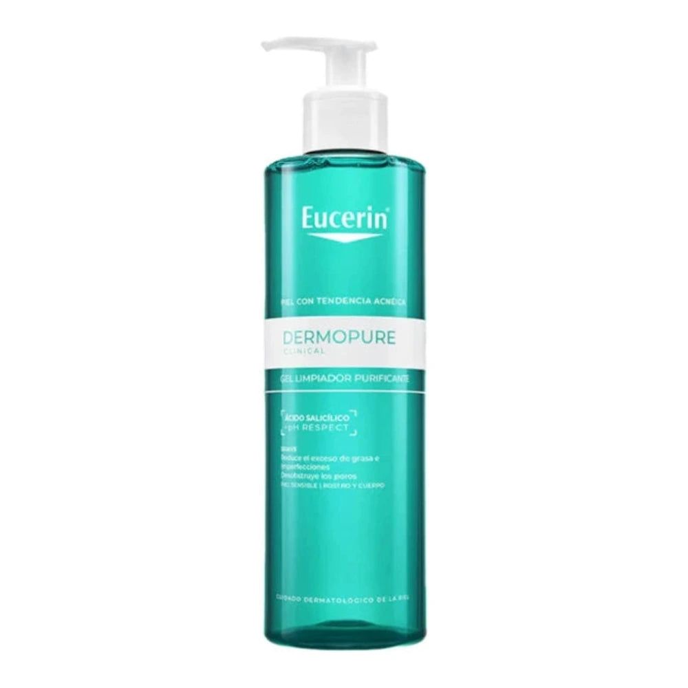 Eucerin DermoPure Gel Nettoyant 200 ml – flacon du produit