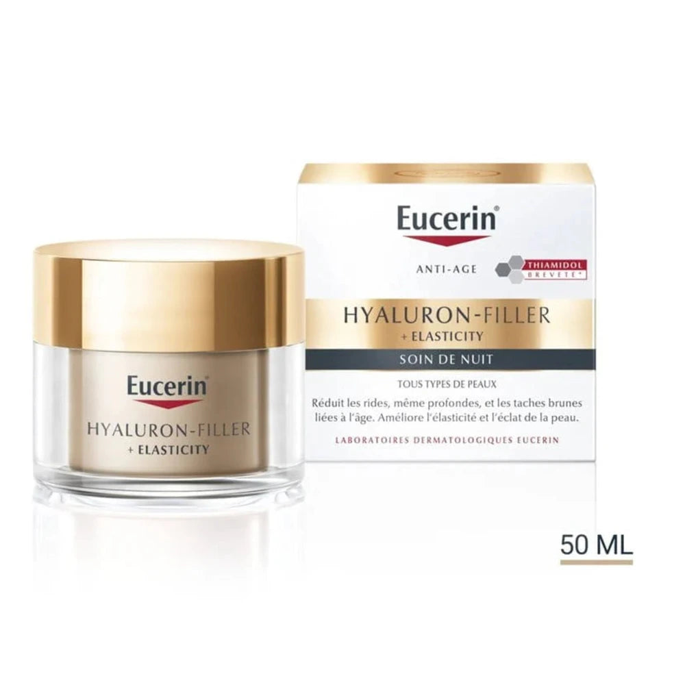 Eucerin Hyaluron-Filler + Elasticity Soin de Nuit 50 ml – pot