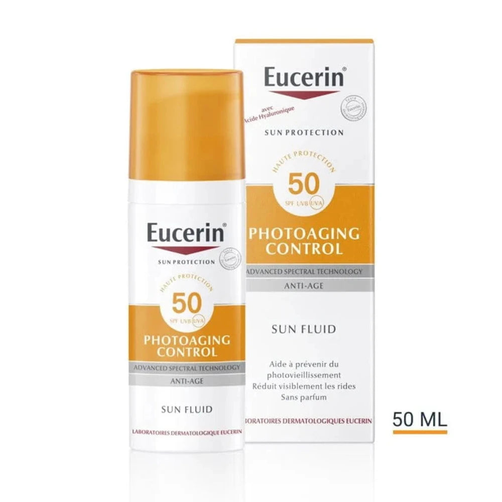 Eucerin Photoaging Control Sun Fluid SPF 50 – 50 ml – flacon