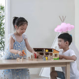 Viga Toys Jeu de Ferme Stable Pliable  3A+