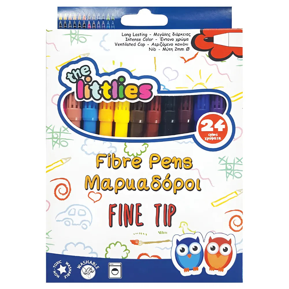 Boîte de 24 Feutres Fine TIP